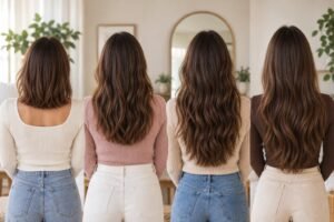 1 year hair growth