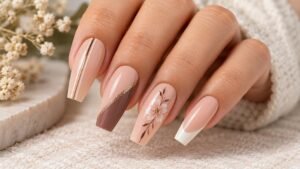 nail art coffin